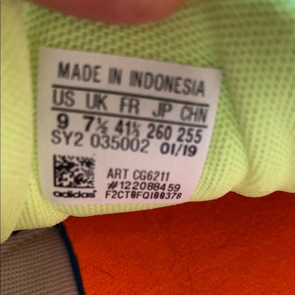 adidas Women's Multicolor Sneakers - Green, Navy, Purple, Red - Picture 5 of 6